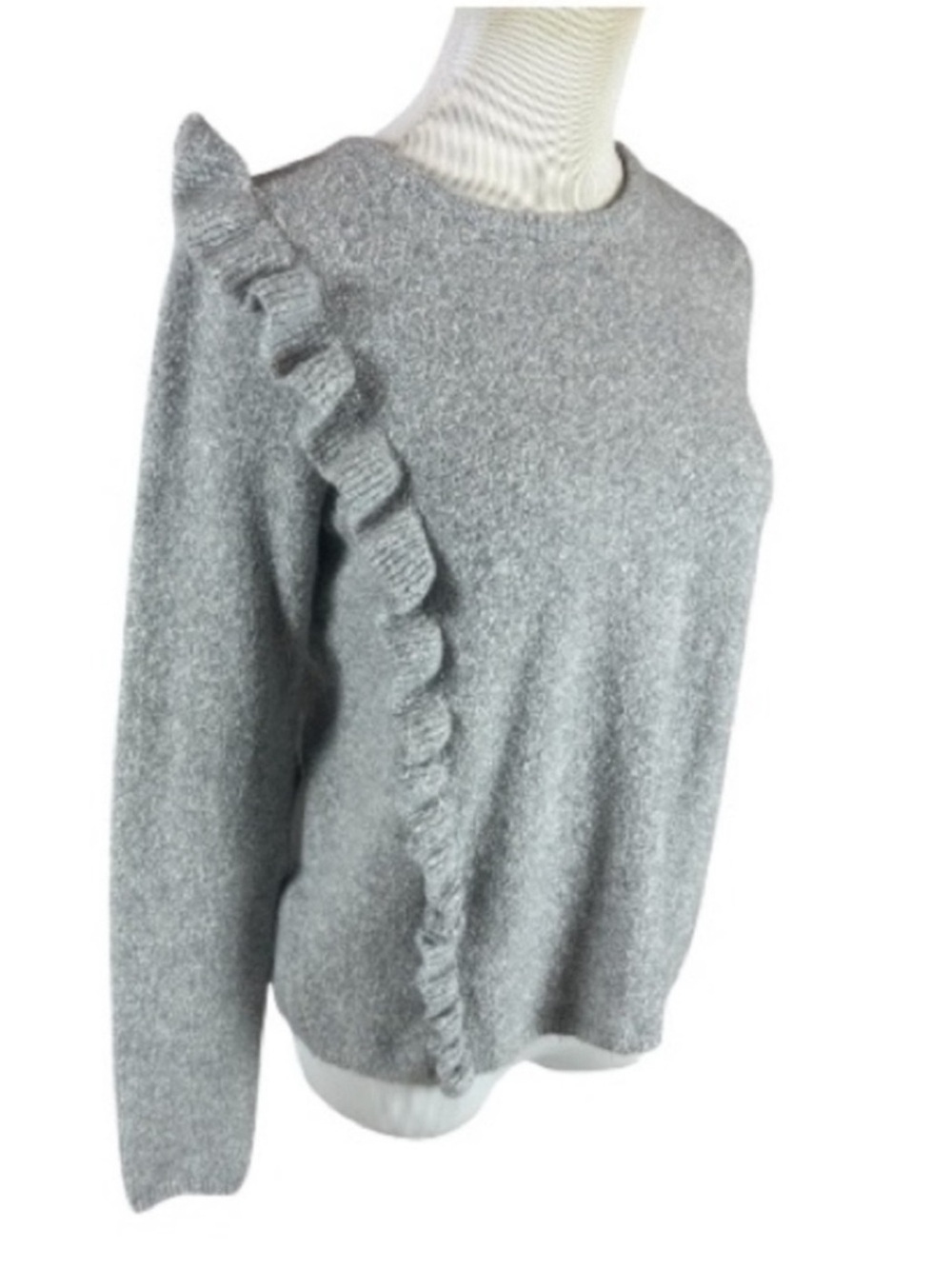 Cynthia Rowley Ruffle Sweater - Picture 3 of 6